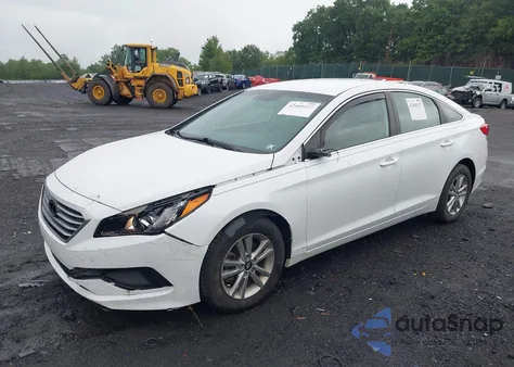 2017 Hyundai Sonata Se из США, поврежденный, VIN 5NPE24AF2HH549983